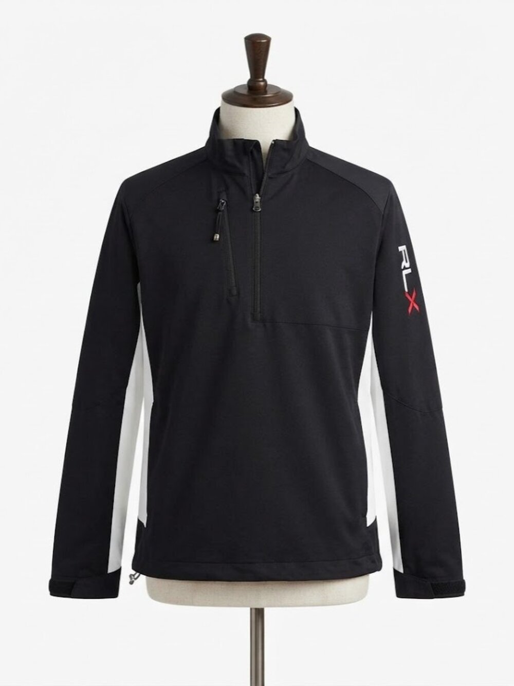 RLX Ralph Lauren Windbreaker Jacket Quarter Zip Golf Pullover Mens L